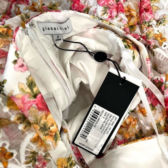 GIANNI BINI Lillian Cutout Floral Maxi Dress - Picture 8 of 10